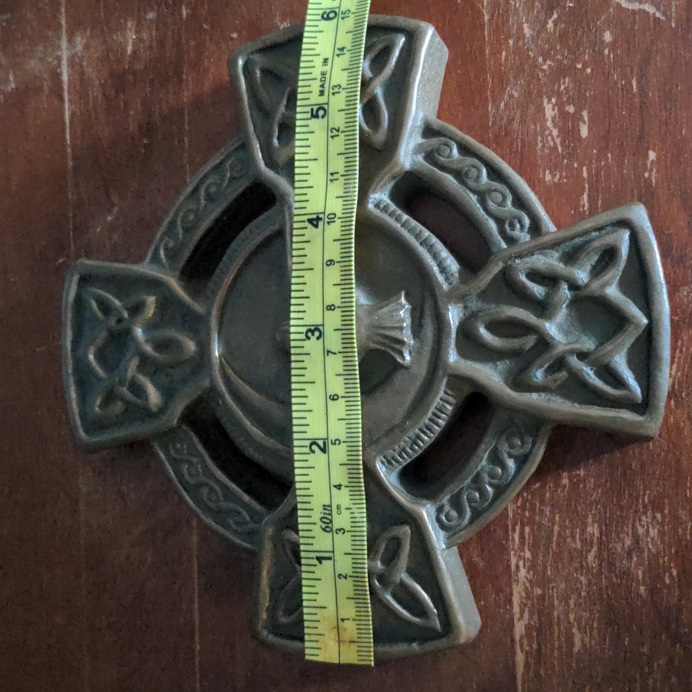 Irish Celtic Peace Prayer Cross - Picture 6 of 6